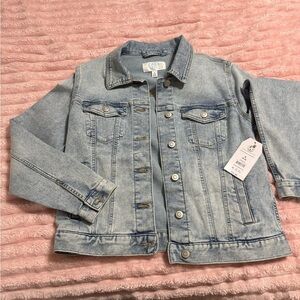No Boundaries Light Blue Denim Jacket